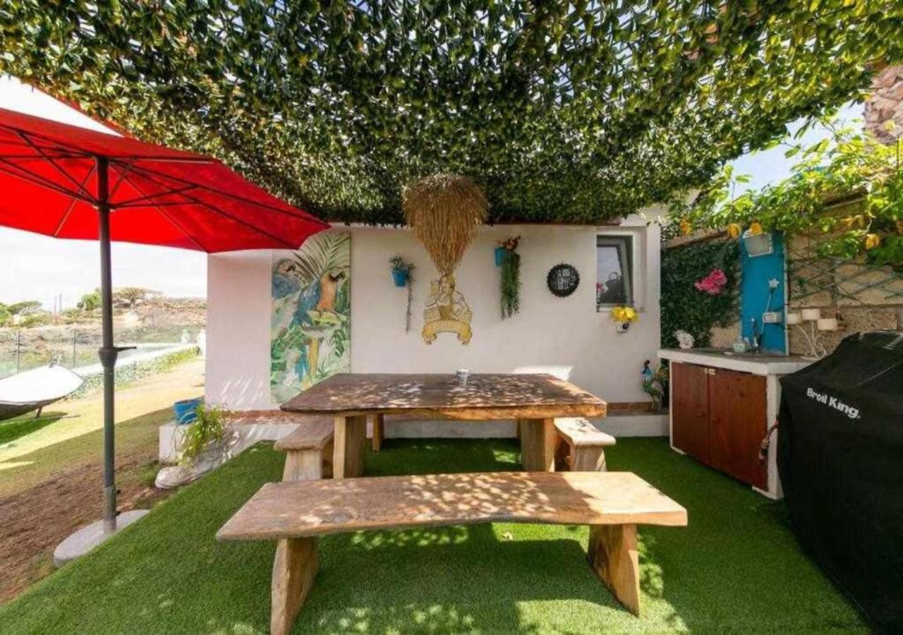 Escape To Finca Conejo, Typical Canarian House Private Jacuzzi, Sauna, Gym, Finca Conejo Taucho By Aqua Vista Tenerife 아데제 외부 사진